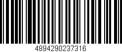 Código de barras (EAN, GTIN, SKU, ISBN): '4894290237316'