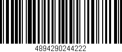 Código de barras (EAN, GTIN, SKU, ISBN): '4894290244222'