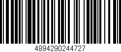 Código de barras (EAN, GTIN, SKU, ISBN): '4894290244727'