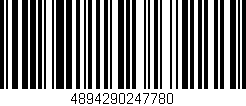Código de barras (EAN, GTIN, SKU, ISBN): '4894290247780'