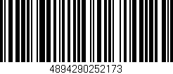 Código de barras (EAN, GTIN, SKU, ISBN): '4894290252173'