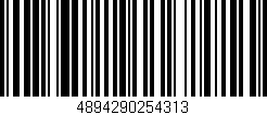 Código de barras (EAN, GTIN, SKU, ISBN): '4894290254313'
