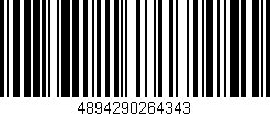 Código de barras (EAN, GTIN, SKU, ISBN): '4894290264343'