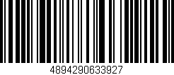 Código de barras (EAN, GTIN, SKU, ISBN): '4894290633927'