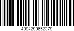 Código de barras (EAN, GTIN, SKU, ISBN): '4894290652379'