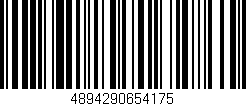 Código de barras (EAN, GTIN, SKU, ISBN): '4894290654175'