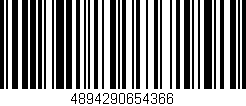 Código de barras (EAN, GTIN, SKU, ISBN): '4894290654366'
