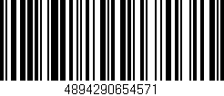 Código de barras (EAN, GTIN, SKU, ISBN): '4894290654571'