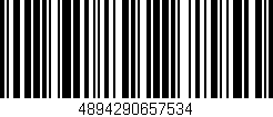 Código de barras (EAN, GTIN, SKU, ISBN): '4894290657534'