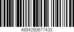 Código de barras (EAN, GTIN, SKU, ISBN): '4894290677433'