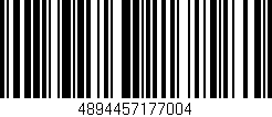 Código de barras (EAN, GTIN, SKU, ISBN): '4894457177004'