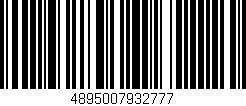 Código de barras (EAN, GTIN, SKU, ISBN): '4895007932777'