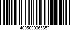 Código de barras (EAN, GTIN, SKU, ISBN): '4895090366657'