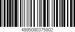 Código de barras (EAN, GTIN, SKU, ISBN): '4895090375802'