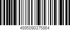 Código de barras (EAN, GTIN, SKU, ISBN): '4895090375864'