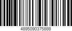 Código de barras (EAN, GTIN, SKU, ISBN): '4895090375888'