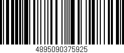 Código de barras (EAN, GTIN, SKU, ISBN): '4895090375925'