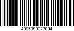 Código de barras (EAN, GTIN, SKU, ISBN): '4895090377004'