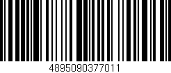 Código de barras (EAN, GTIN, SKU, ISBN): '4895090377011'