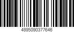 Código de barras (EAN, GTIN, SKU, ISBN): '4895090377646'