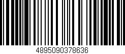 Código de barras (EAN, GTIN, SKU, ISBN): '4895090378636'