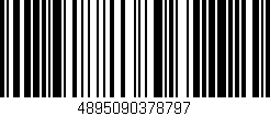Código de barras (EAN, GTIN, SKU, ISBN): '4895090378797'