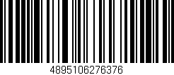 Código de barras (EAN, GTIN, SKU, ISBN): '4895106276376'