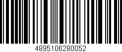 Código de barras (EAN, GTIN, SKU, ISBN): '4895106280052'