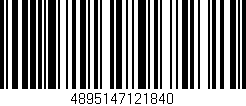 Código de barras (EAN, GTIN, SKU, ISBN): '4895147121840'