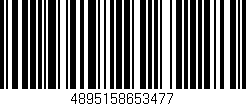 Código de barras (EAN, GTIN, SKU, ISBN): '4895158653477'