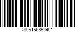 Código de barras (EAN, GTIN, SKU, ISBN): '4895158653491'