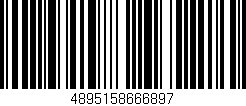 Código de barras (EAN, GTIN, SKU, ISBN): '4895158666897'