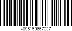 Código de barras (EAN, GTIN, SKU, ISBN): '4895158667337'