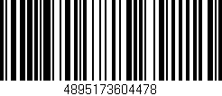 Código de barras (EAN, GTIN, SKU, ISBN): '4895173604478'