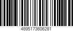 Código de barras (EAN, GTIN, SKU, ISBN): '4895173606281'