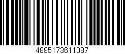 Código de barras (EAN, GTIN, SKU, ISBN): '4895173611087'