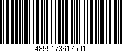 Código de barras (EAN, GTIN, SKU, ISBN): '4895173617591'