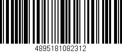 Código de barras (EAN, GTIN, SKU, ISBN): '4895181082312'