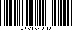 Código de barras (EAN, GTIN, SKU, ISBN): '4895185602912'