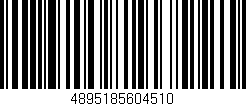 Código de barras (EAN, GTIN, SKU, ISBN): '4895185604510'