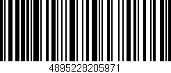 Código de barras (EAN, GTIN, SKU, ISBN): '4895228205971'