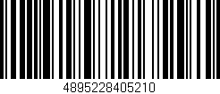 Código de barras (EAN, GTIN, SKU, ISBN): '4895228405210'
