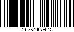 Código de barras (EAN, GTIN, SKU, ISBN): '4895543075013'