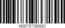 Código de barras (EAN, GTIN, SKU, ISBN): '4895787360692'