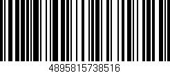 Código de barras (EAN, GTIN, SKU, ISBN): '4895815738516'