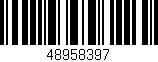 Código de barras (EAN, GTIN, SKU, ISBN): '48958397'