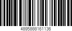Código de barras (EAN, GTIN, SKU, ISBN): '4895888161136'