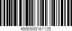 Código de barras (EAN, GTIN, SKU, ISBN): '4895889161135'