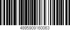 Código de barras (EAN, GTIN, SKU, ISBN): '4895909160063'