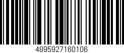 Código de barras (EAN, GTIN, SKU, ISBN): '4895927160106'